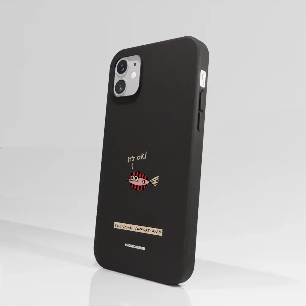 Maja Official Black Compostable Phone Case Design Support-Fish - Image 51