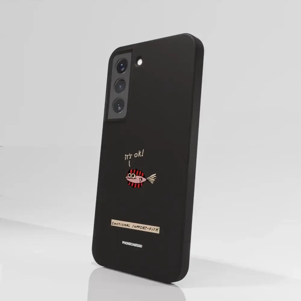 Maja Official Black Compostable Phone Case Design Support-Fish - Image 76