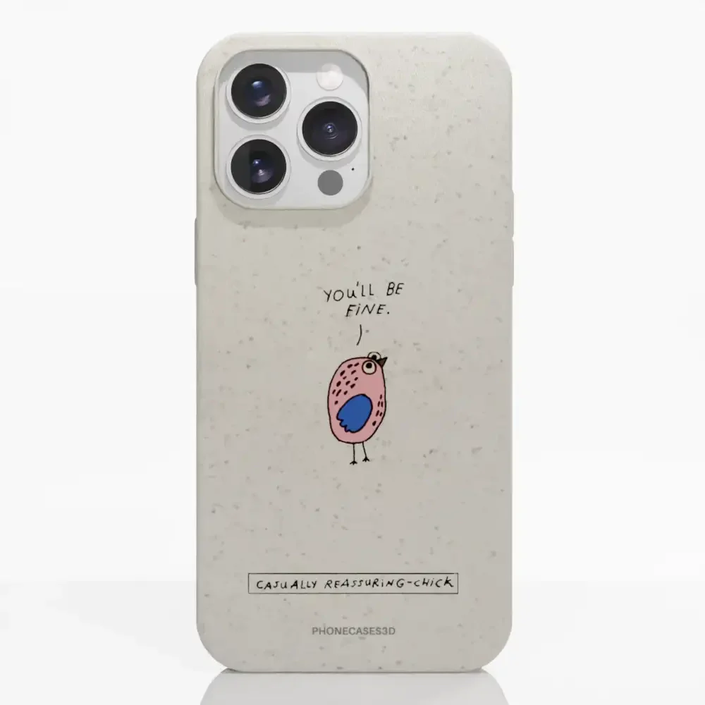 Maja Official White Compostable Phone Case Design Chick - Image 17
