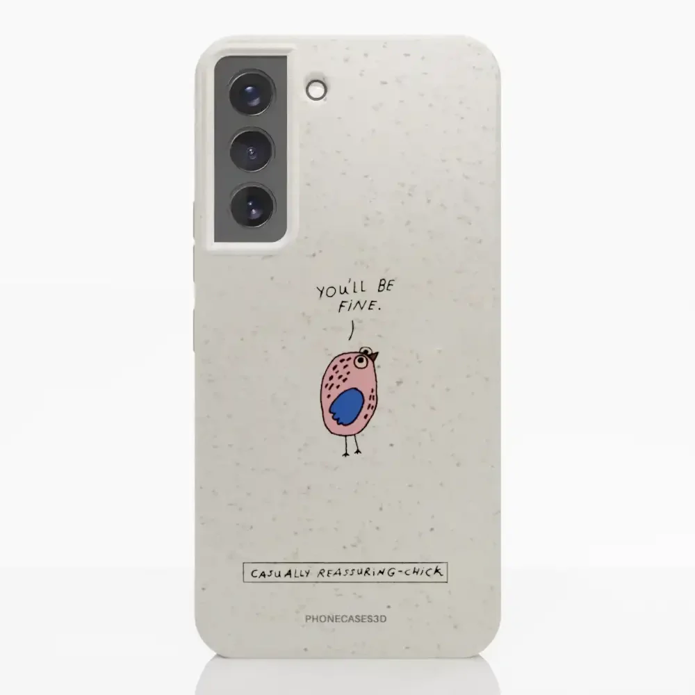 Maja Official White Compostable Phone Case Design Chick - Image 32