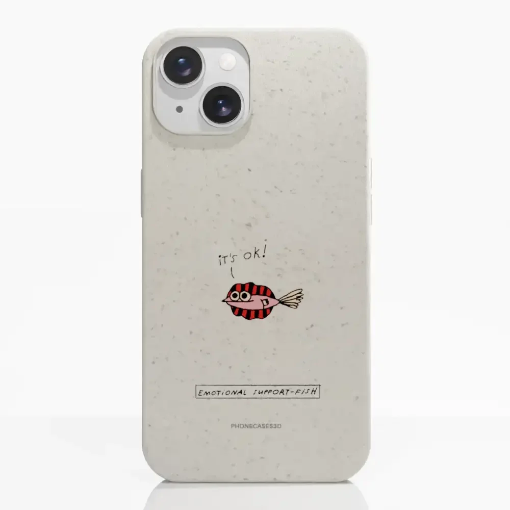 Maja Official White Compostable Phone Case Design Support-Fish - Image 10