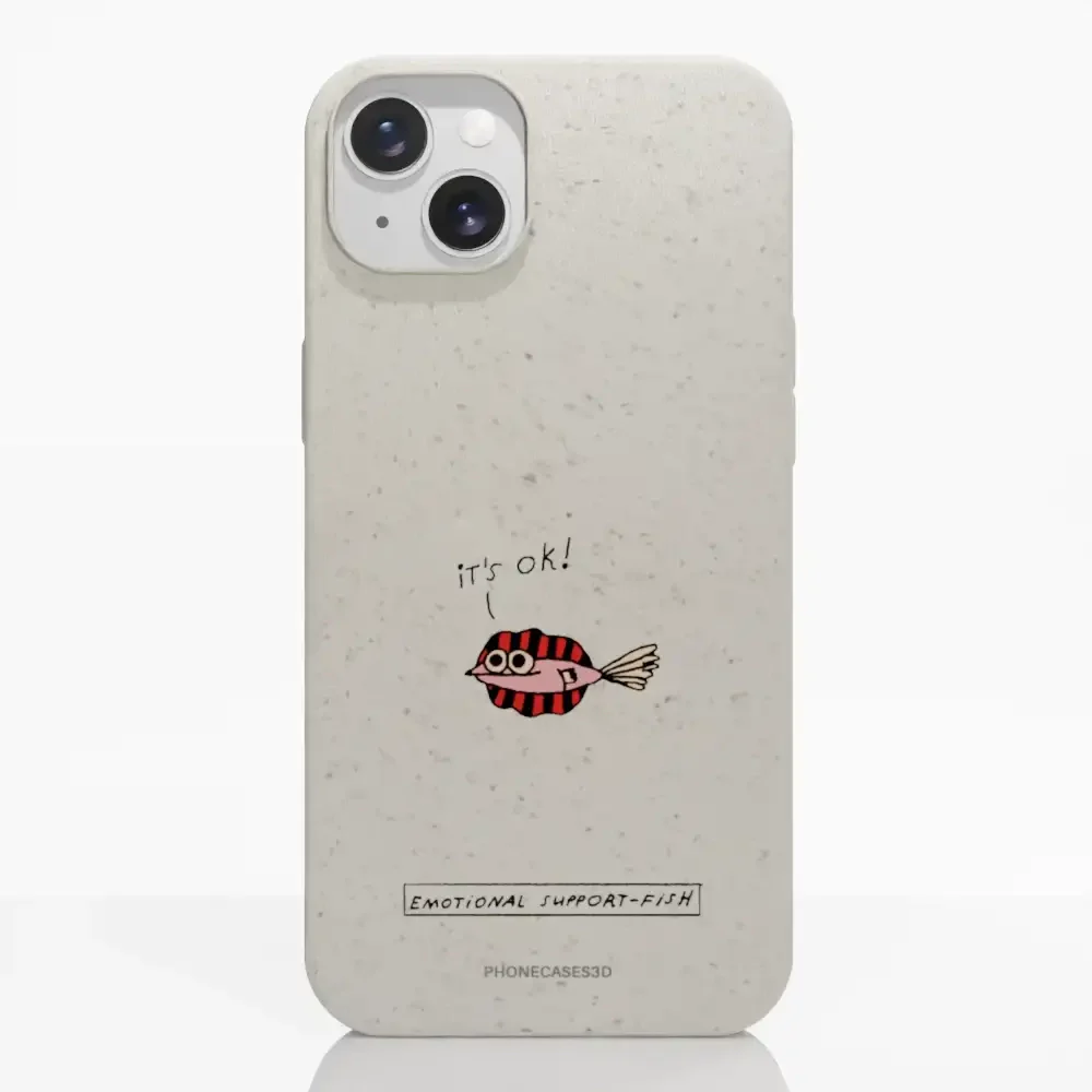 Maja Official White Compostable Phone Case Design Support-Fish - Image 15