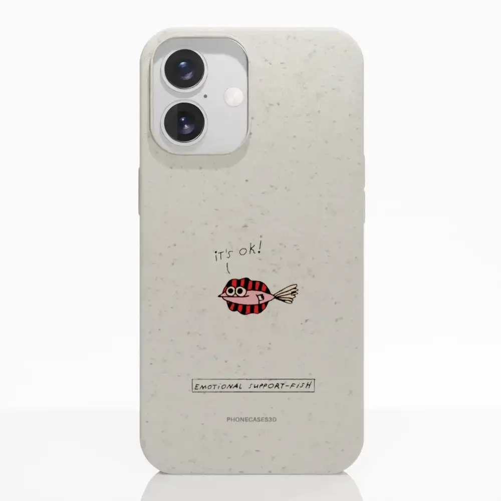 Maja Official White Compostable Phone Case Design Support-Fish - Image 18