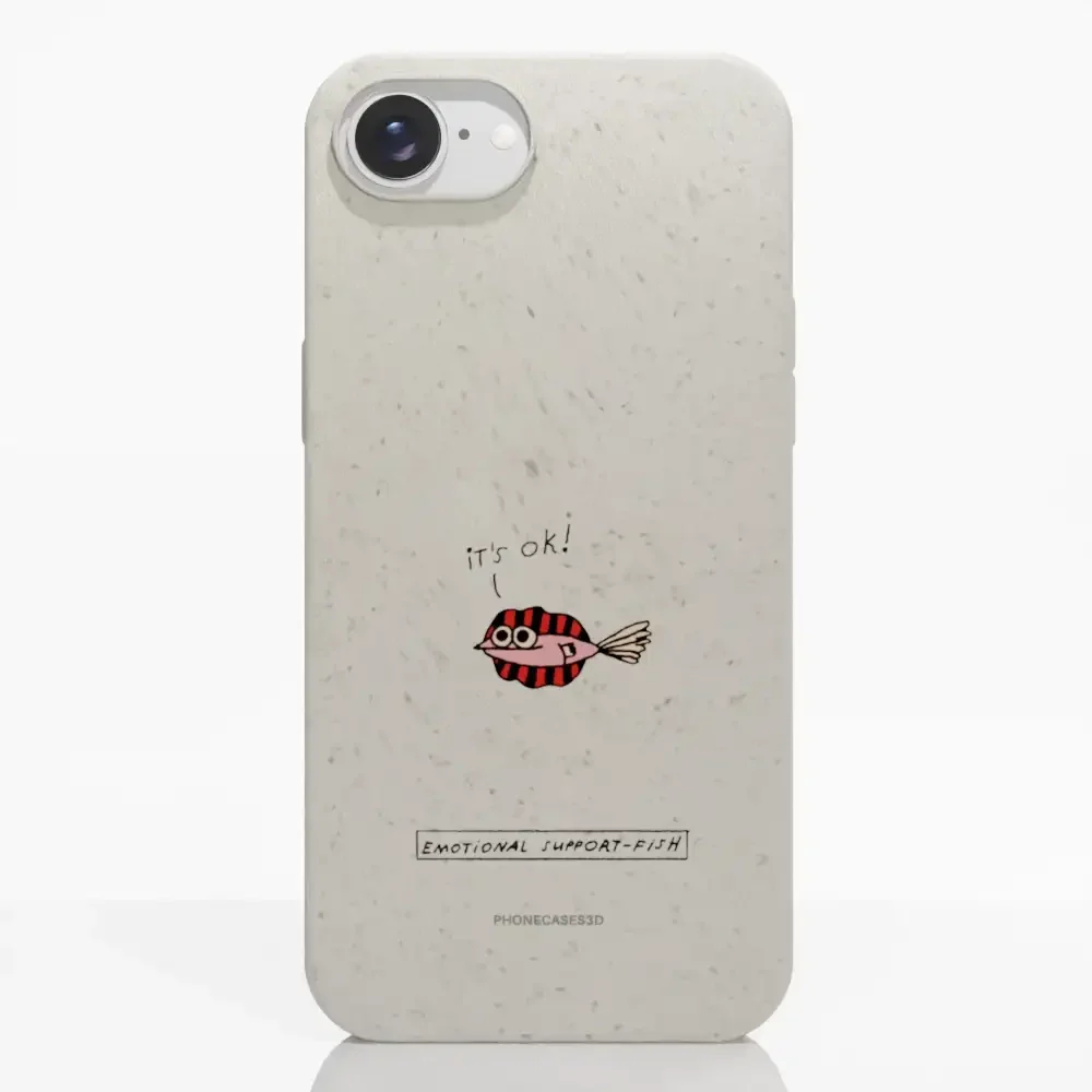 Maja Official White Compostable Phone Case Design Support-Fish - Image 19