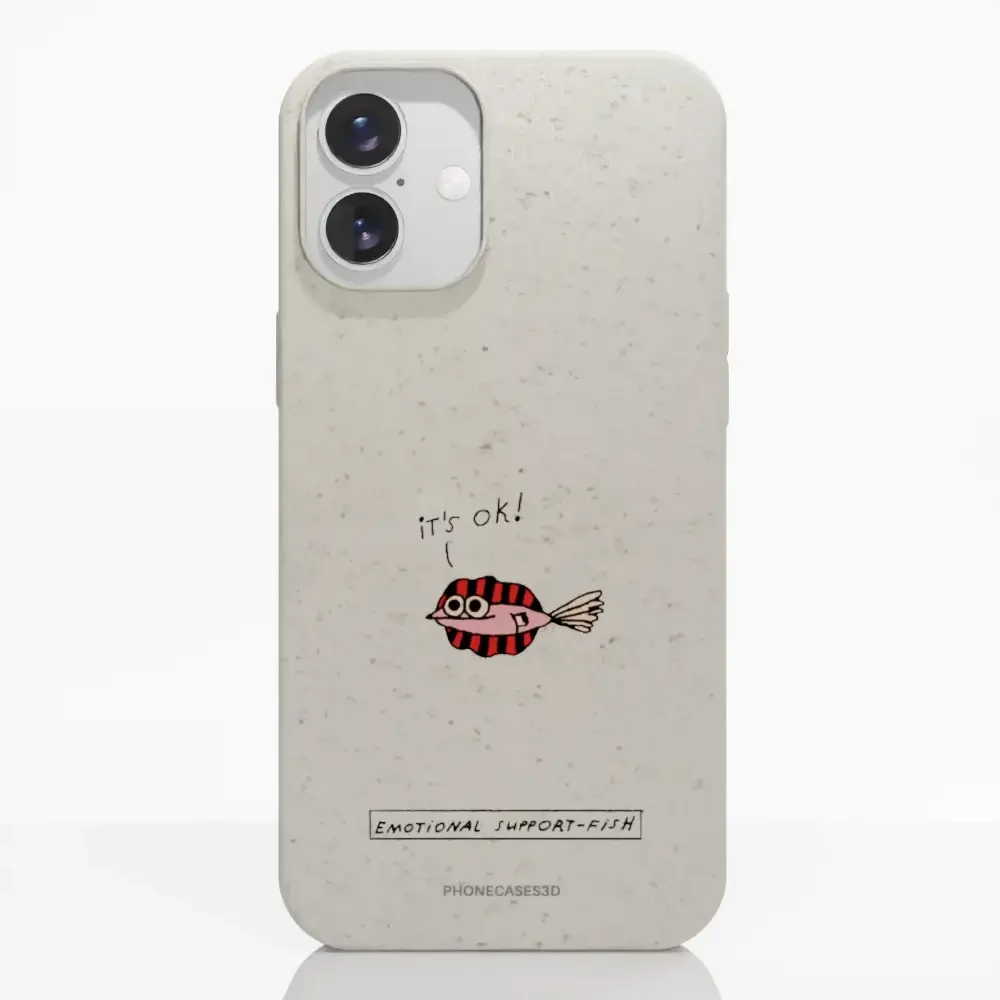 Maja Official White Compostable Phone Case Design Support-Fish - Image 20