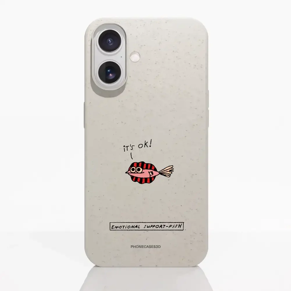 Maja Official White Compostable Phone Case Design Support-Fish - Image 23