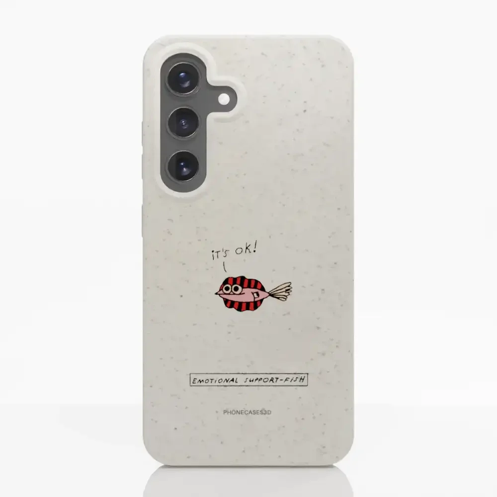 Maja Official White Compostable Phone Case Design Support-Fish - Image 40