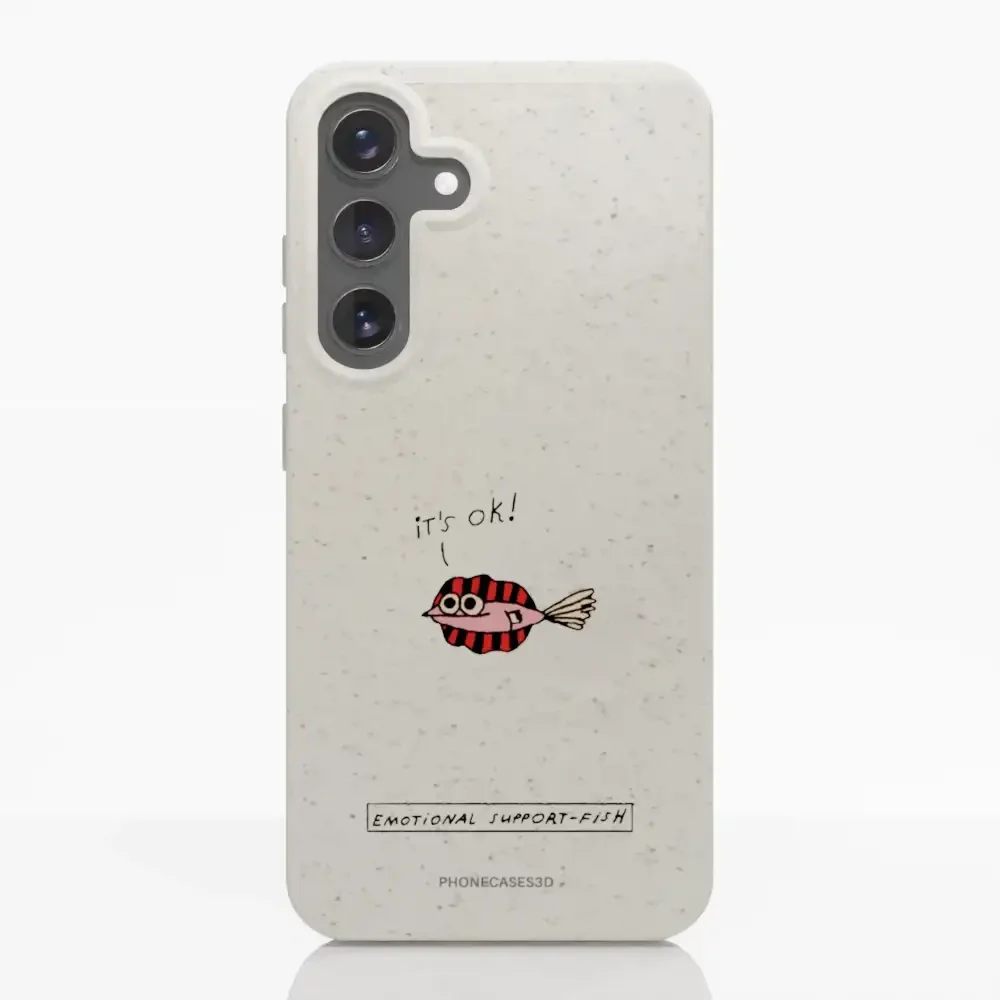 Maja Official White Compostable Phone Case Design Support-Fish - Image 41