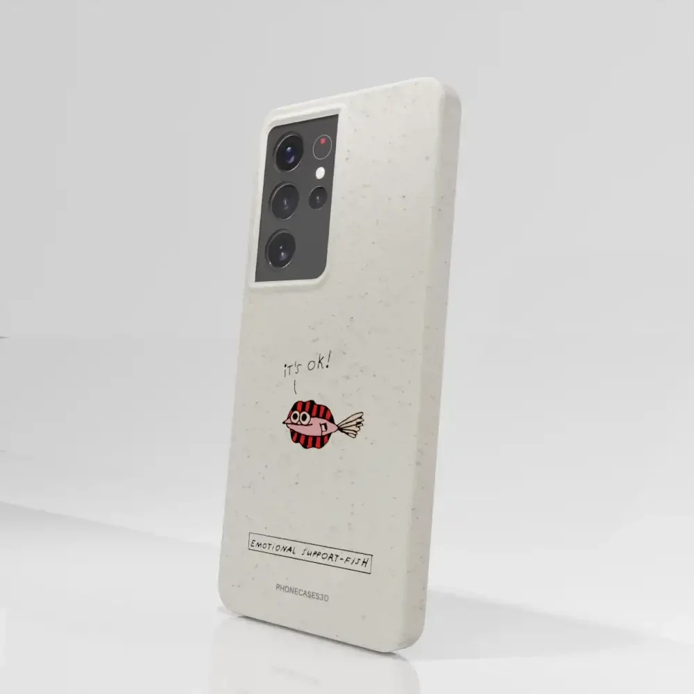 Maja Official White Compostable Phone Case Design Support-Fish - Image 75