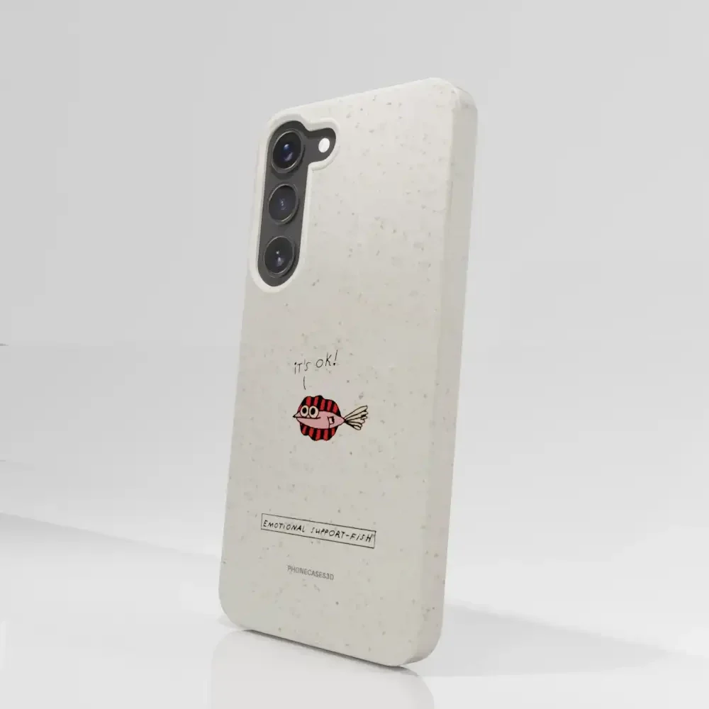 Maja Official White Compostable Phone Case Design Support-Fish - Image 79