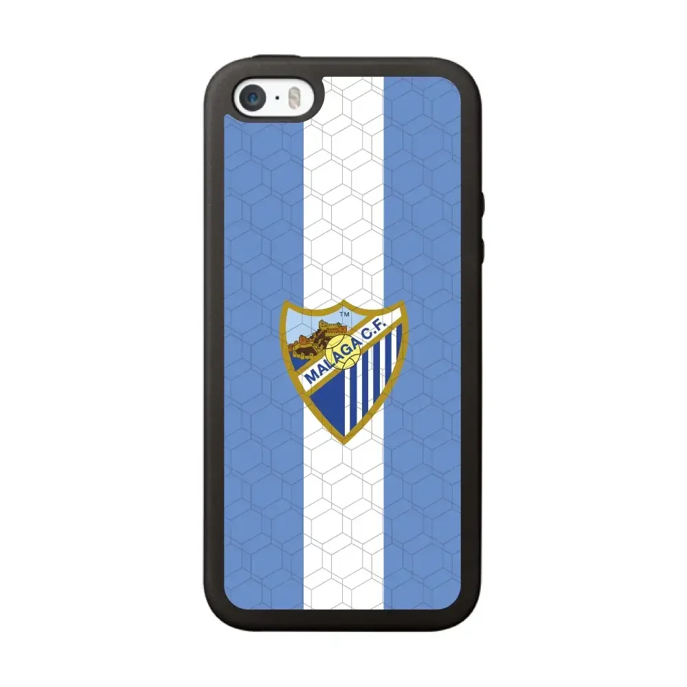 Malaga CF Official 3D Phone Case Design Stripes and Crest - Image 112