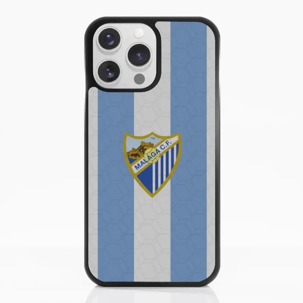 Malaga CF Official 3D Phone Case Design Stripes and Crest - Image 14