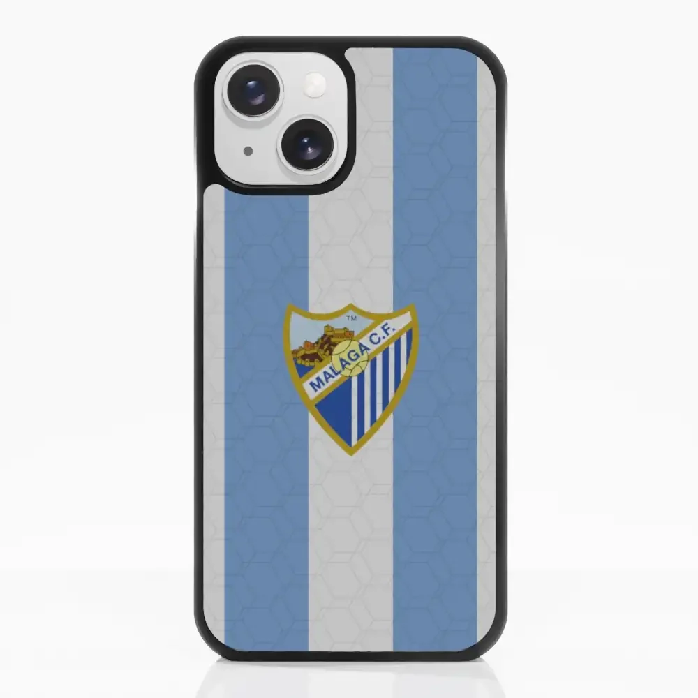 Malaga CF Official 3D Phone Case Design Stripes and Crest - Image 16