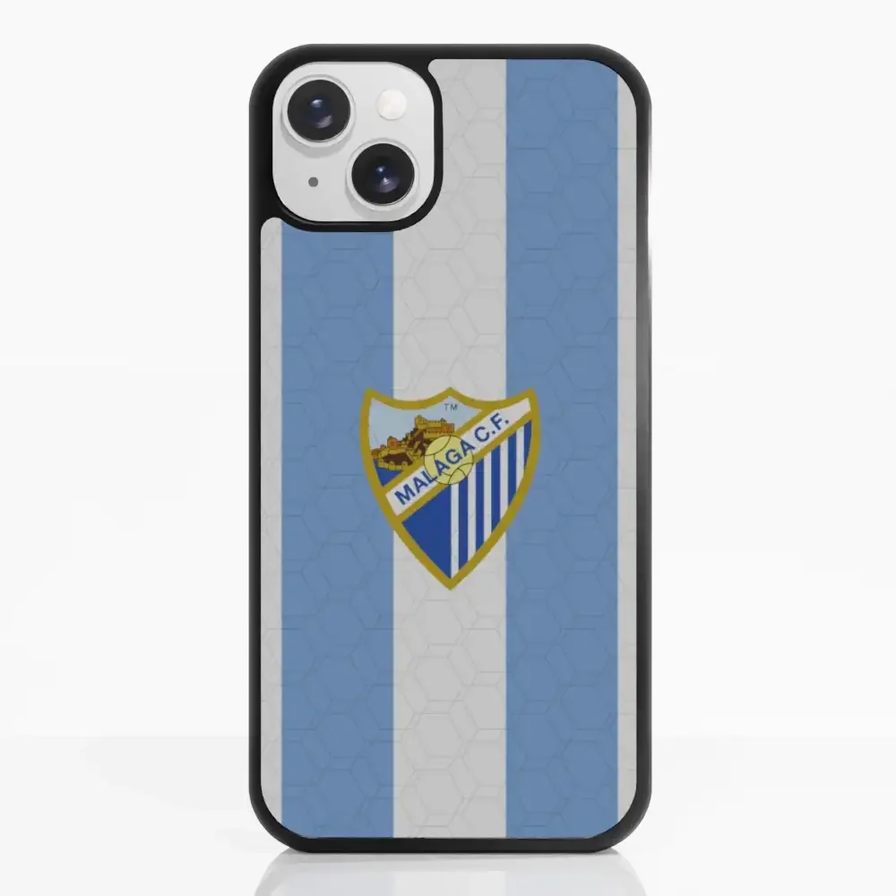 Malaga CF Official 3D Phone Case Design Stripes and Crest - Image 17