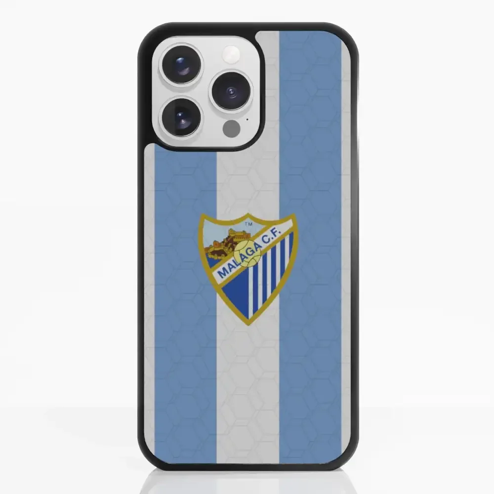 Malaga CF Official 3D Phone Case Design Stripes and Crest - Image 19