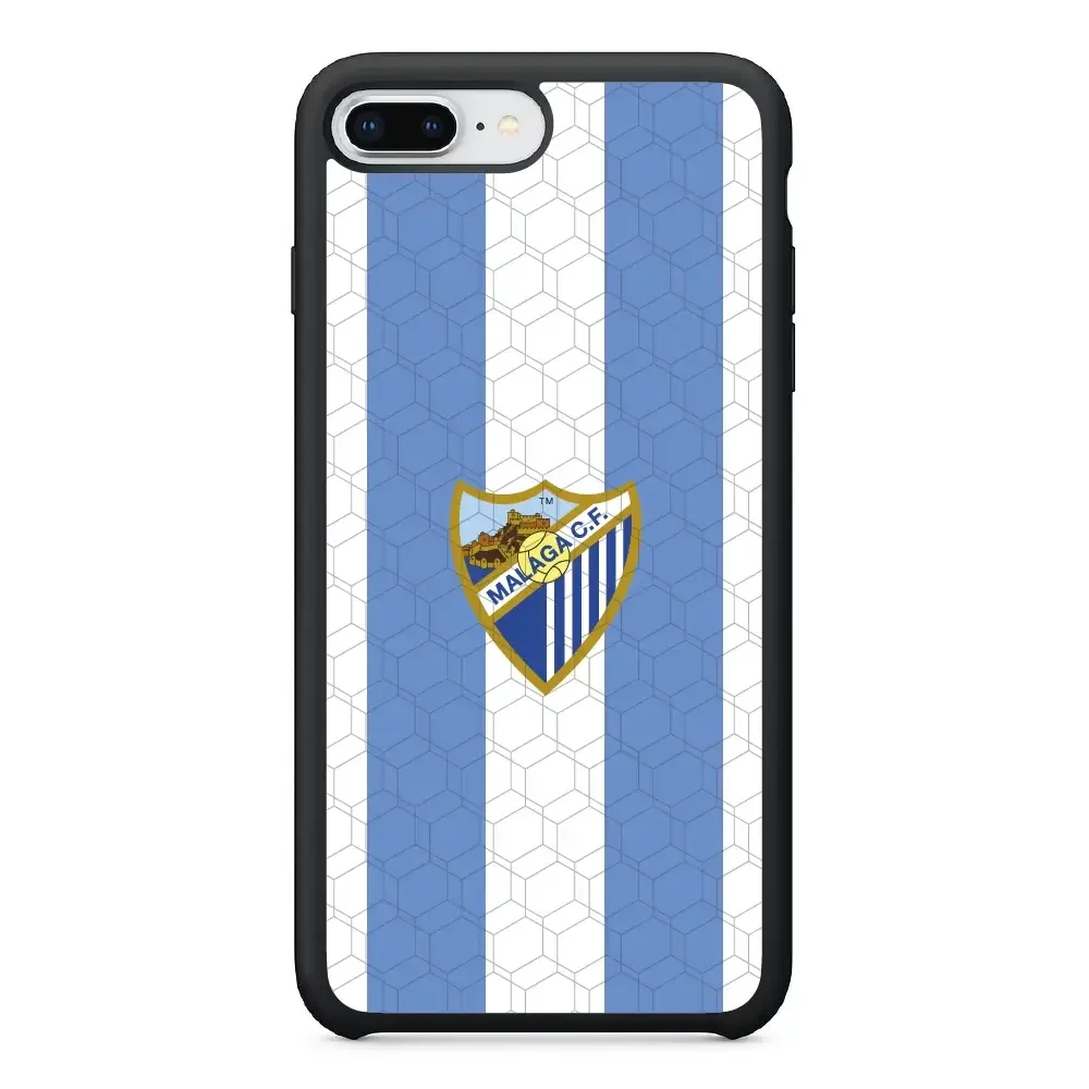 Malaga CF Official 3D Phone Case Design Stripes and Crest - Image 32