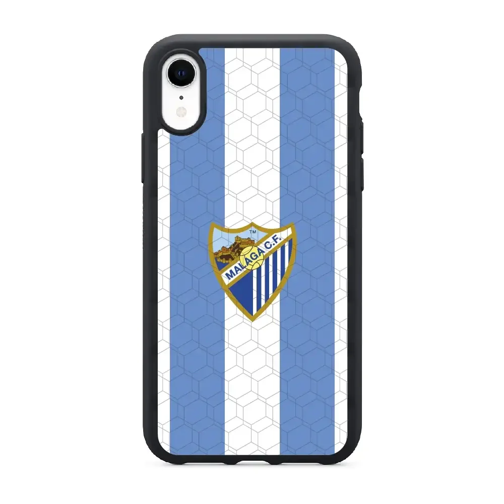 Malaga CF Official 3D Phone Case Design Stripes and Crest - Image 36