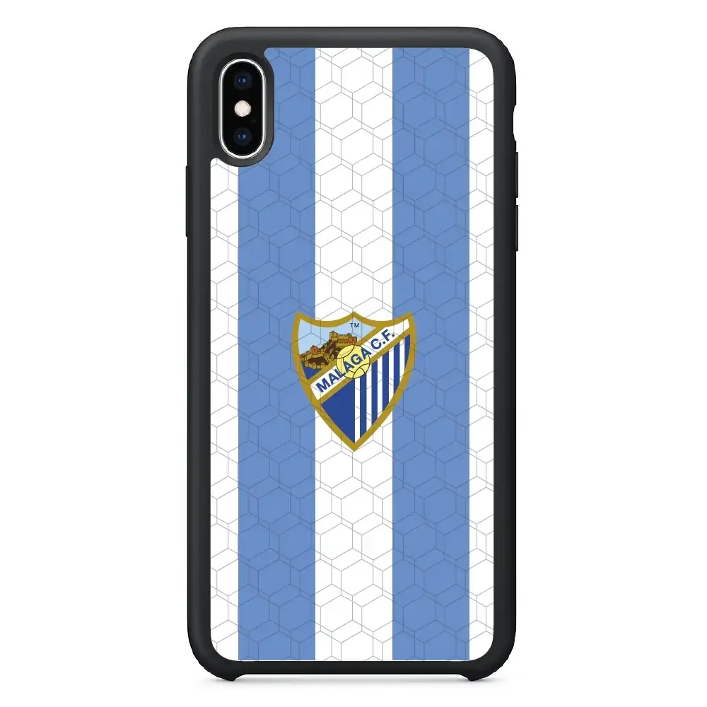 Malaga CF Official 3D Phone Case Design Stripes and Crest - Image 38