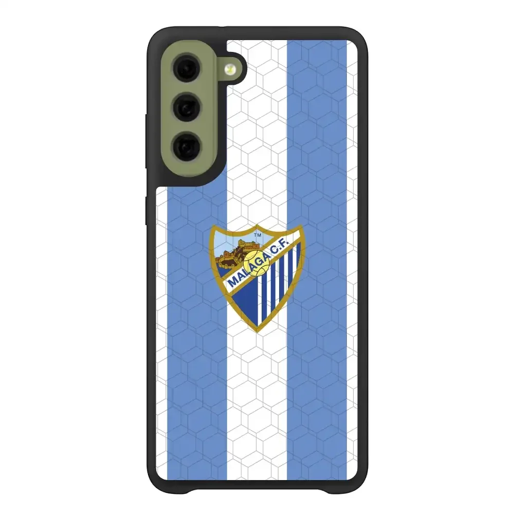 Malaga CF Official 3D Phone Case Design Stripes and Crest - Image 48