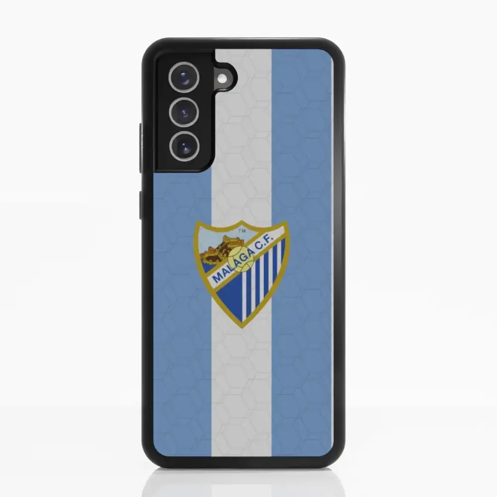 Malaga CF Official 3D Phone Case Design Stripes and Crest - Image 49