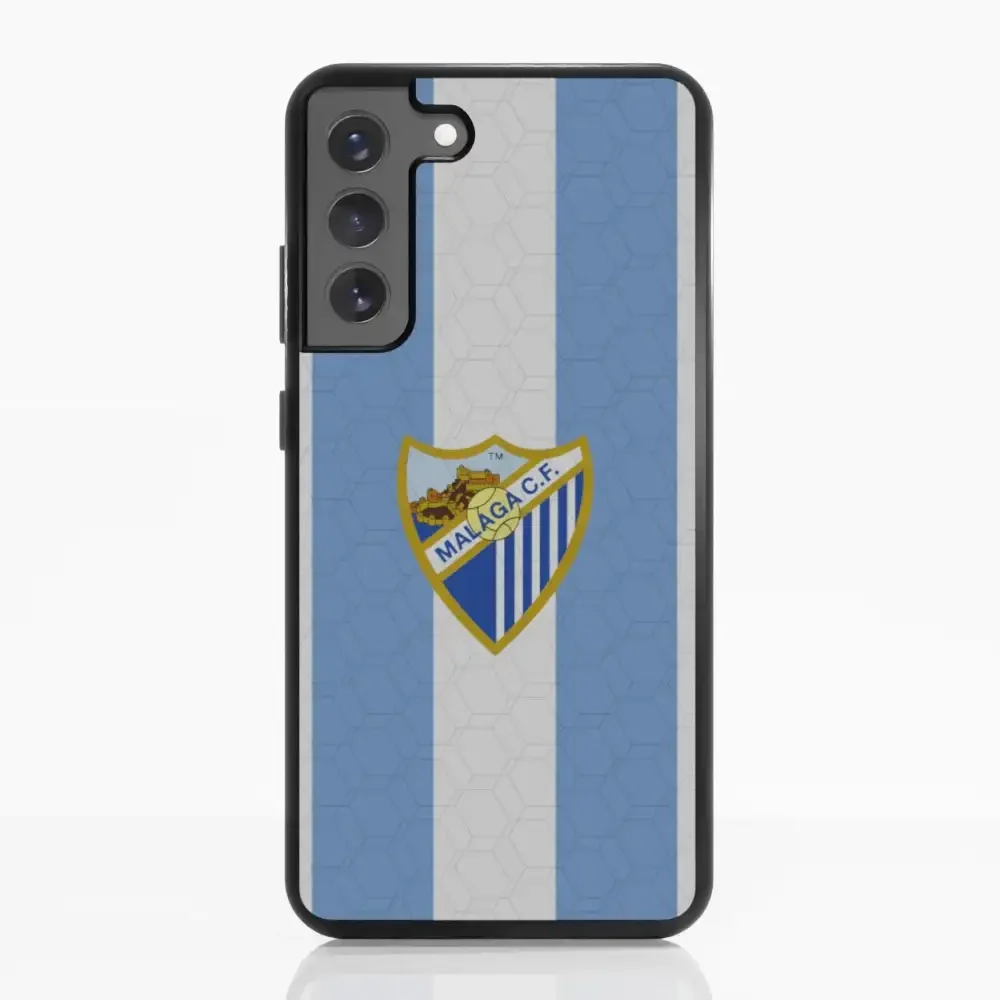 Malaga CF Official 3D Phone Case Design Stripes and Crest - Image 52