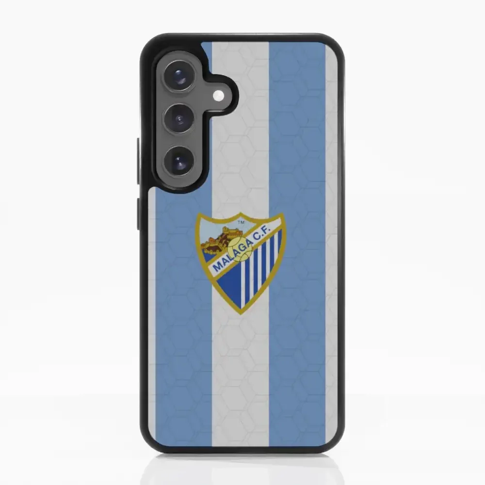 Malaga CF Official 3D Phone Case Design Stripes and Crest - Image 61