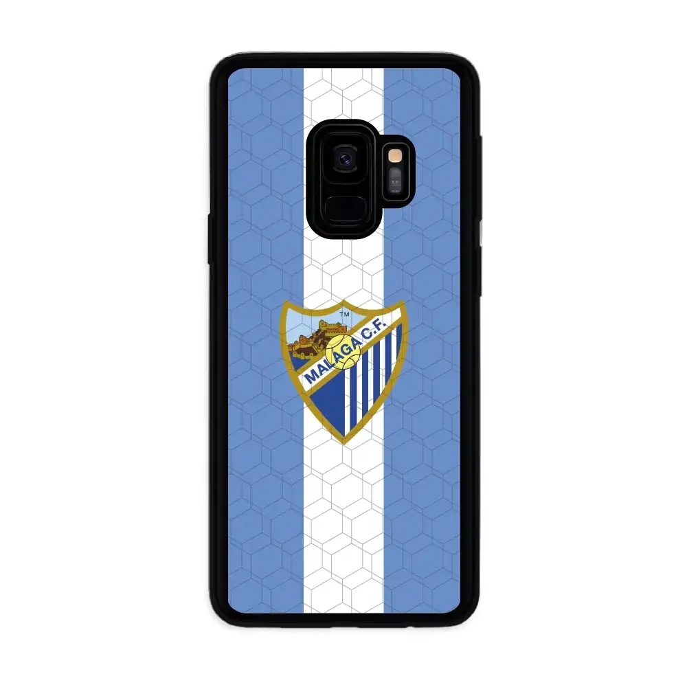 Malaga CF Official 3D Phone Case Design Stripes and Crest - Image 64