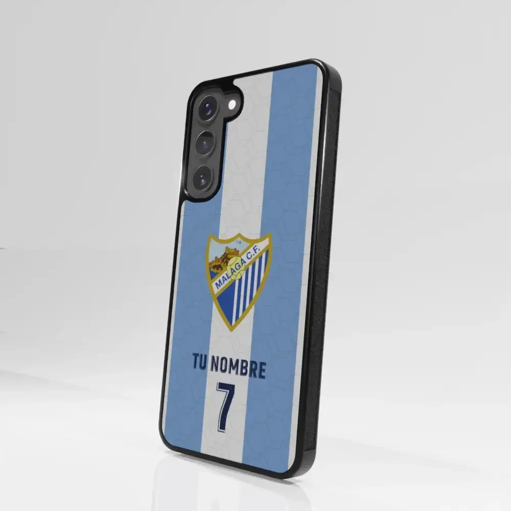 Malaga CF Official 3D Phone Case Design 1 + Name and Number - Image 101