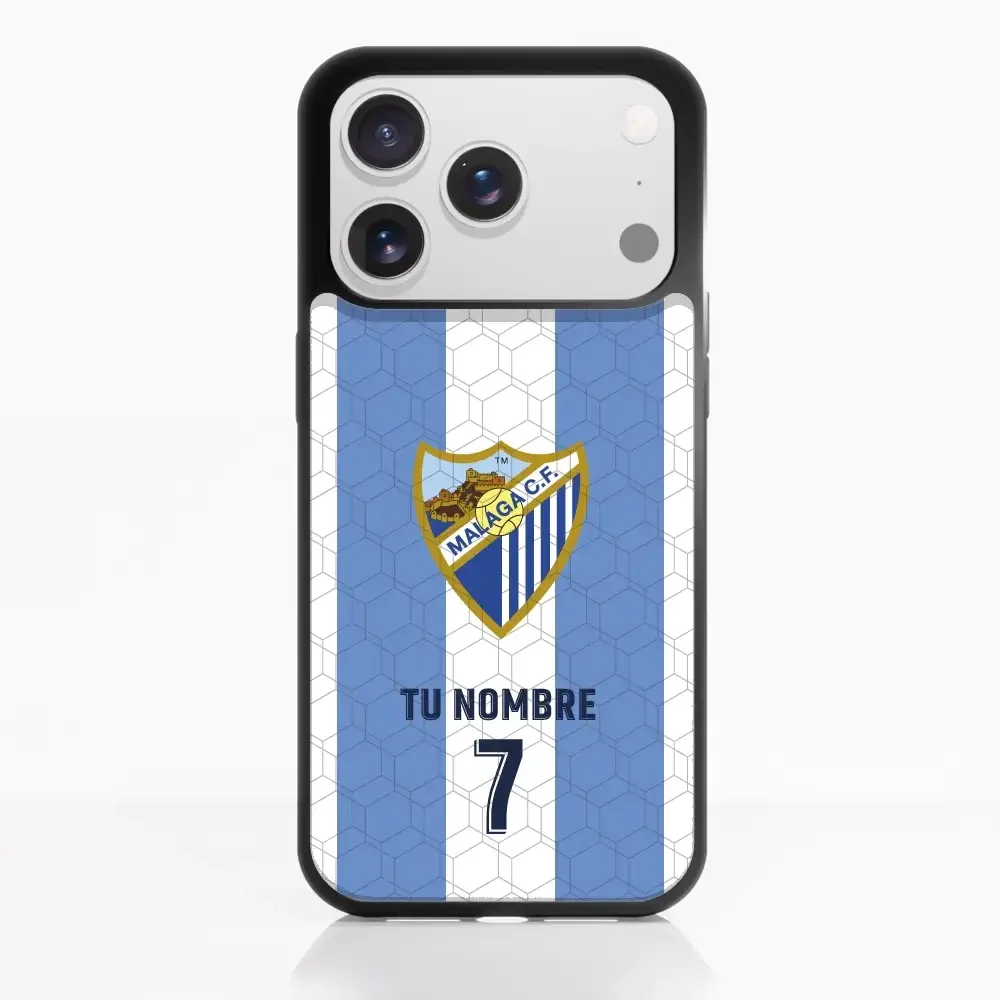 Malaga CF Official 3D Phone Case Design 1 + Name and Number - Image 112