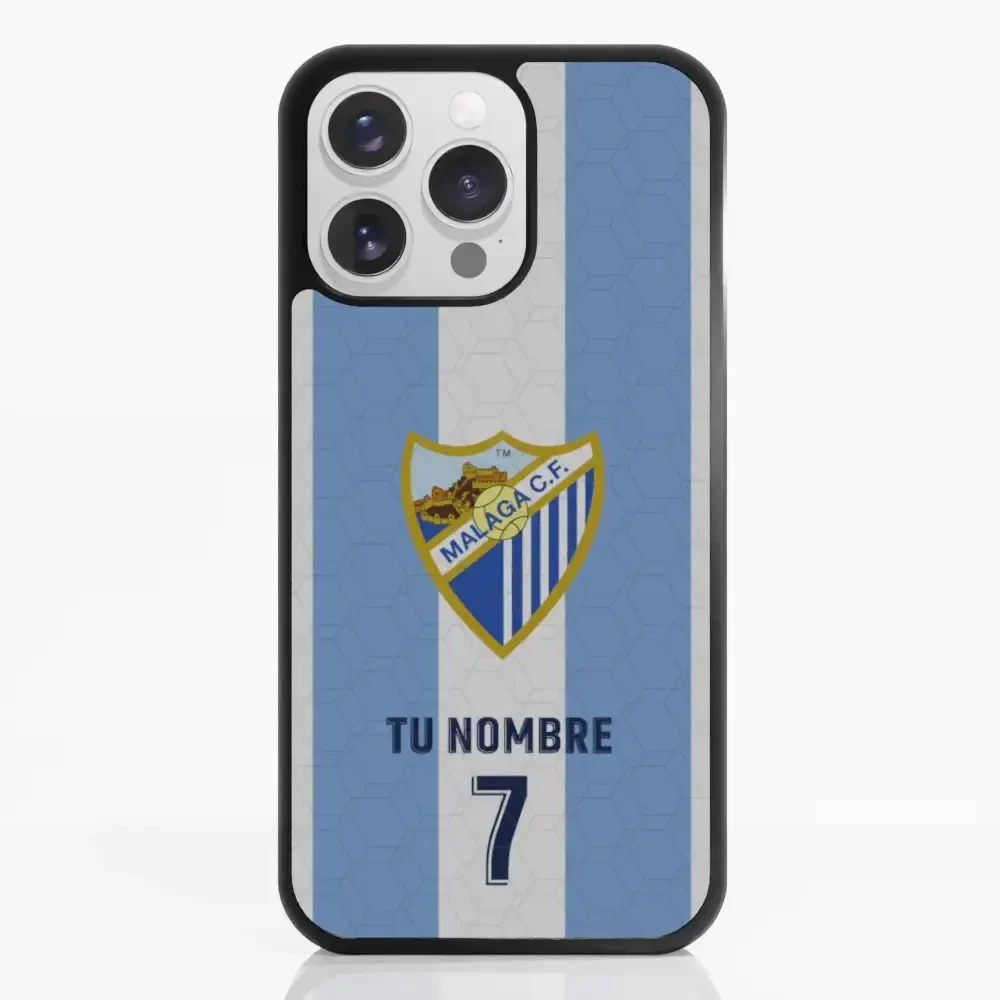 Malaga CF Official 3D Phone Case Design 1 + Name and Number - Image 24
