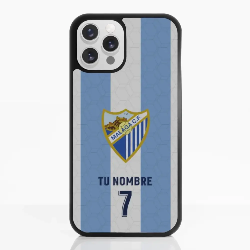 Malaga CF Official 3D Phone Case Design 1 + Name and Number - Image 6