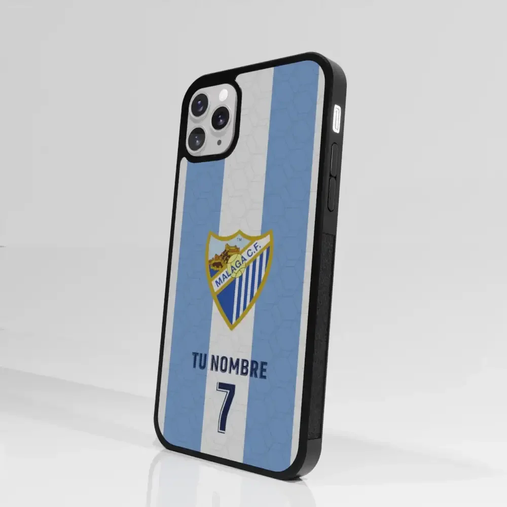 Malaga CF Official 3D Phone Case Design 1 + Name and Number - Image 72
