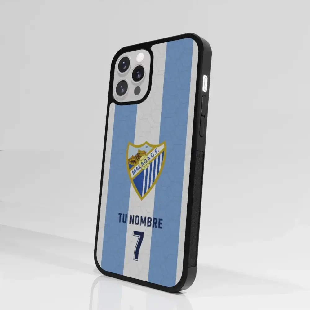 Malaga CF Official 3D Phone Case Design 1 + Name and Number - Image 75