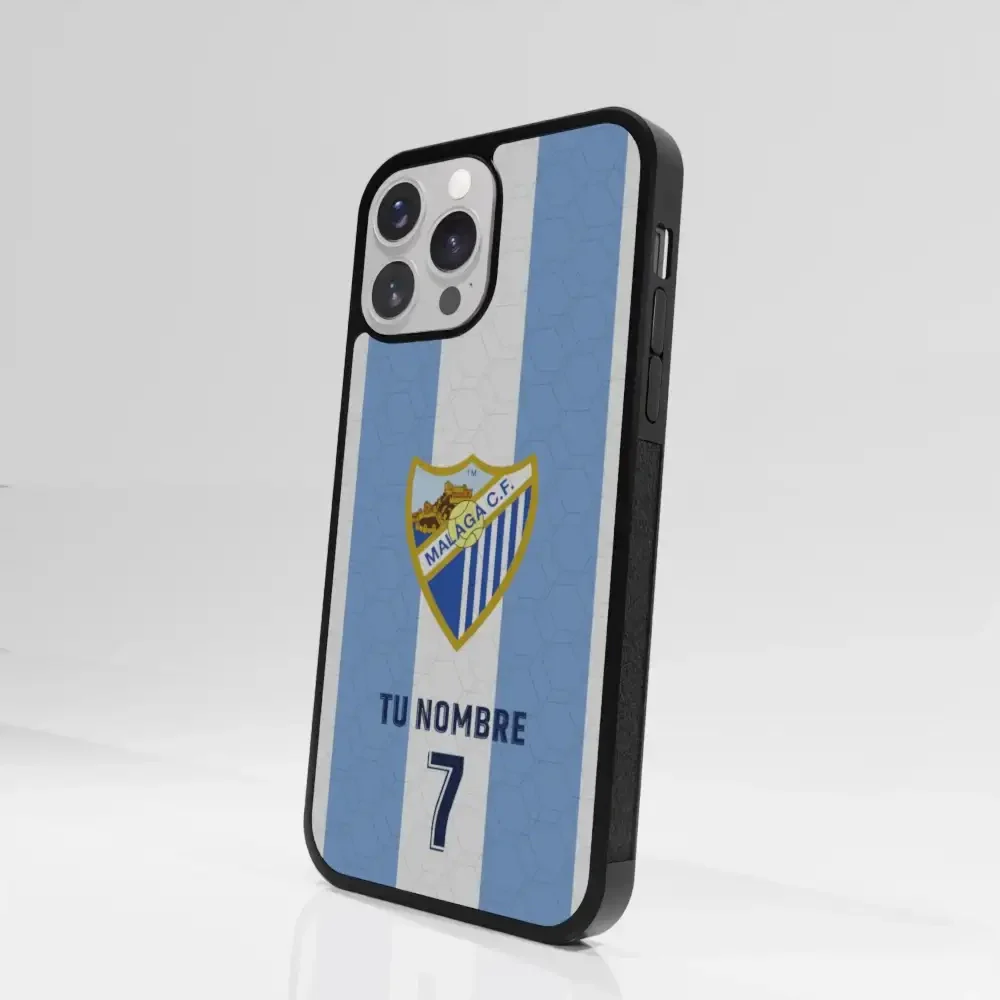 Malaga CF Official 3D Phone Case Design 1 + Name and Number - Image 80