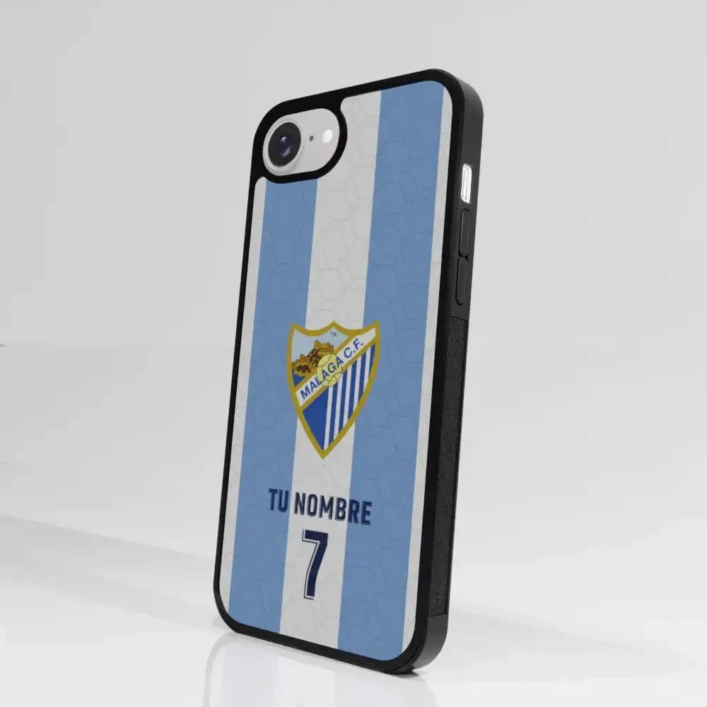 Malaga CF Official 3D Phone Case Design 1 + Name and Number - Image 90