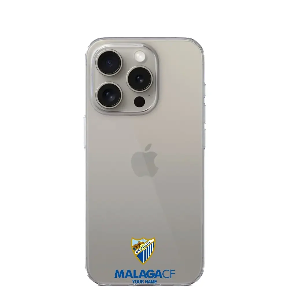 Malaga CF Official Clear Phone Case Design 53 + Name - Image 13