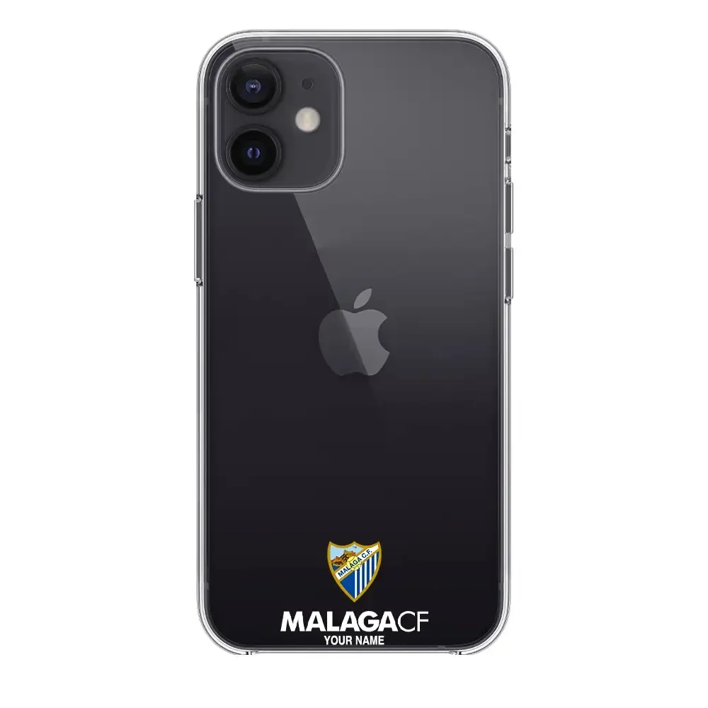Malaga CF Official Clear Phone Case Design 55 + Name - Image 2