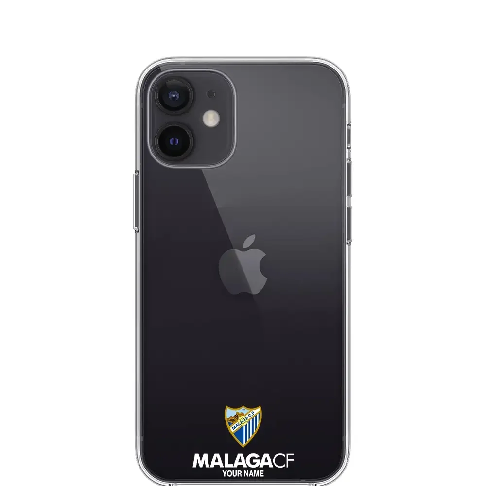 Malaga CF Official Clear Phone Case Design 55 + Name - Image 3