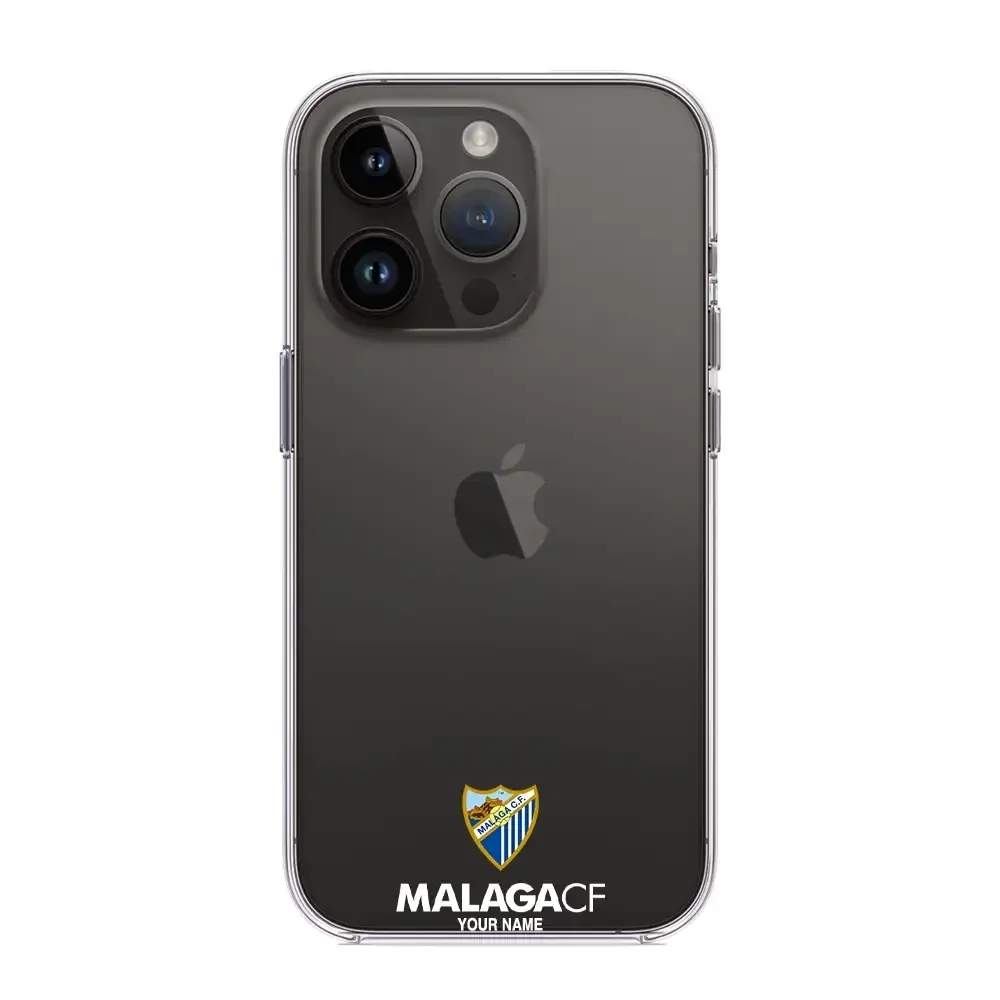 Malaga CF Official Clear Phone Case Design 55 + Name - Image 5