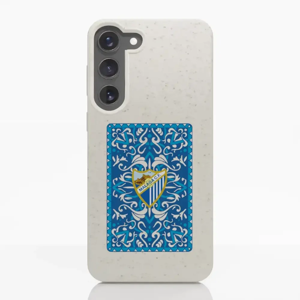 Malaga CF Official Compostable Phone Case Blue Card - Image 31