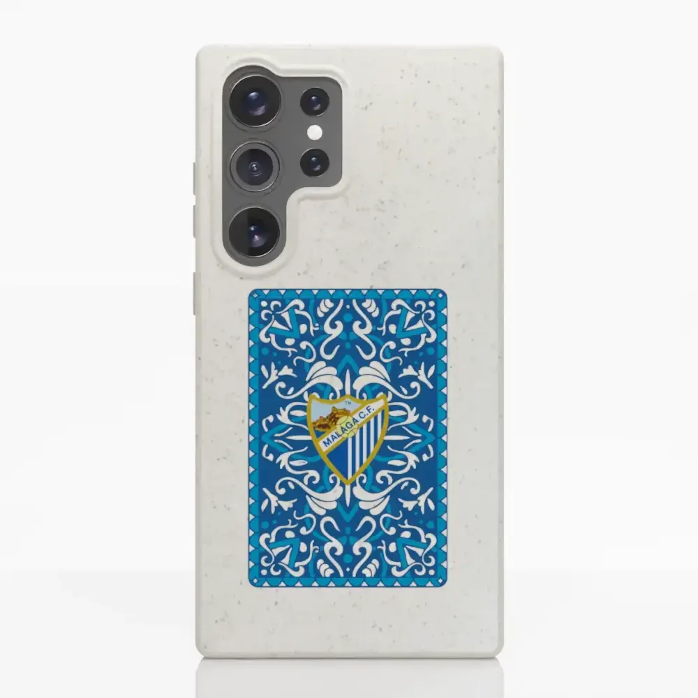 Malaga CF Official Compostable Phone Case Blue Card - Image 38