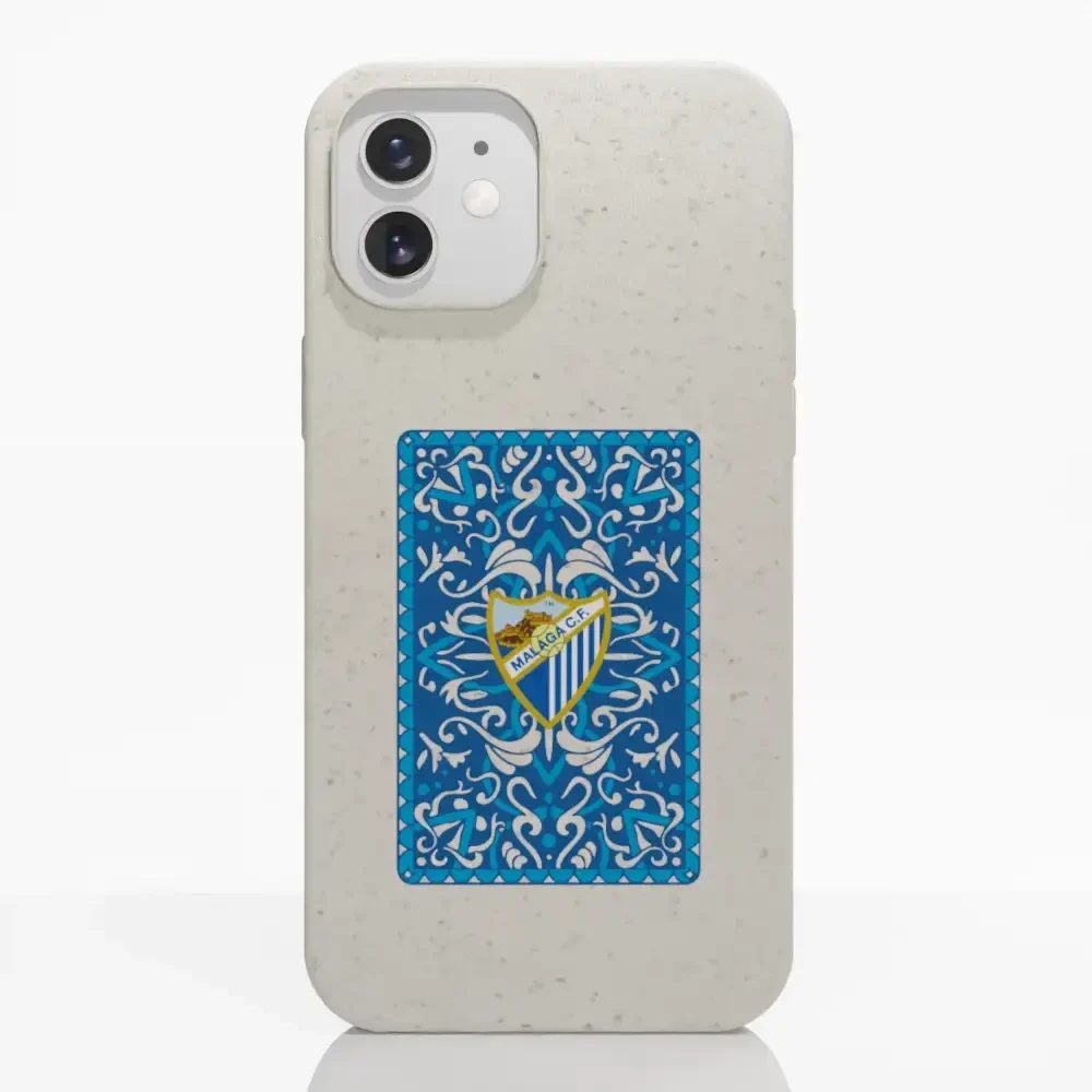 Malaga CF Official Compostable Phone Case Blue Card - Image 4