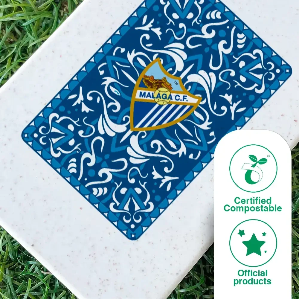 Malaga CF Official Compostable Phone Case Blue Card - Image 52