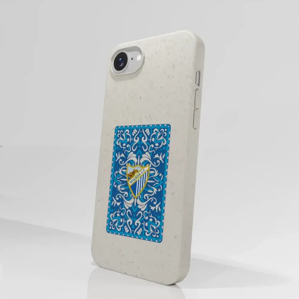 Malaga CF Official Compostable Phone Case Blue Card - Image 65