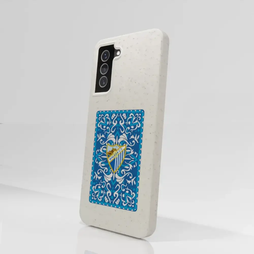 Malaga CF Official Compostable Phone Case Blue Card - Image 70