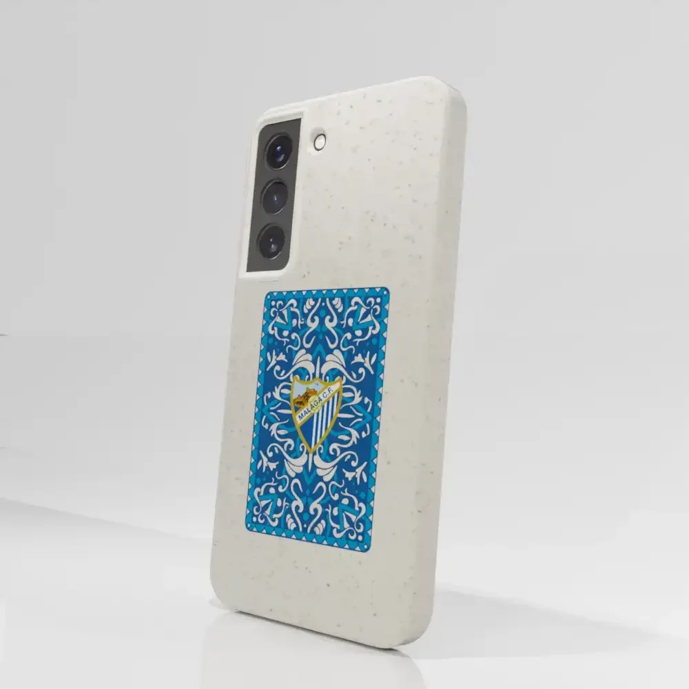 Malaga CF Official Compostable Phone Case Blue Card - Image 72