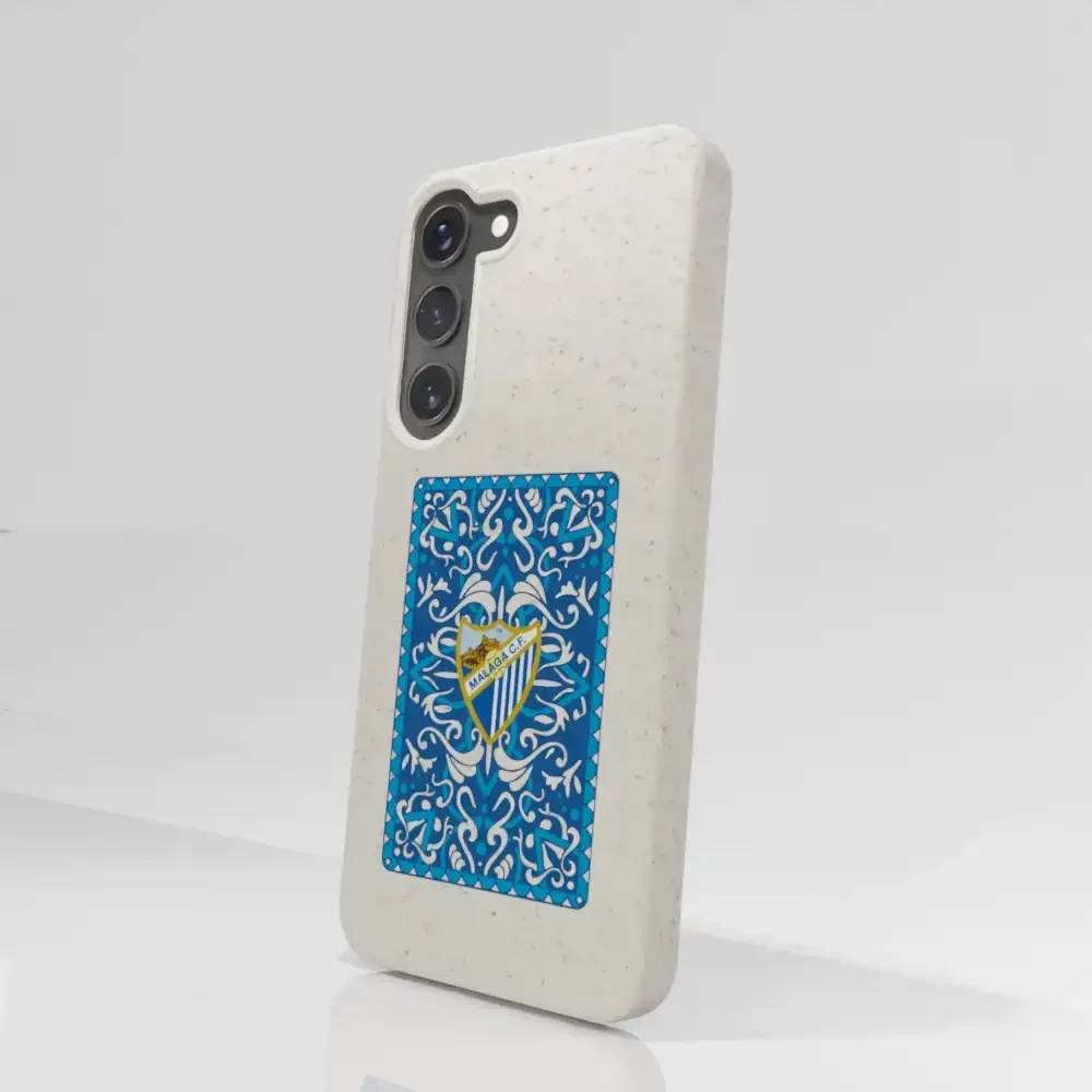 Malaga CF Official Compostable Phone Case Blue Card - Image 76