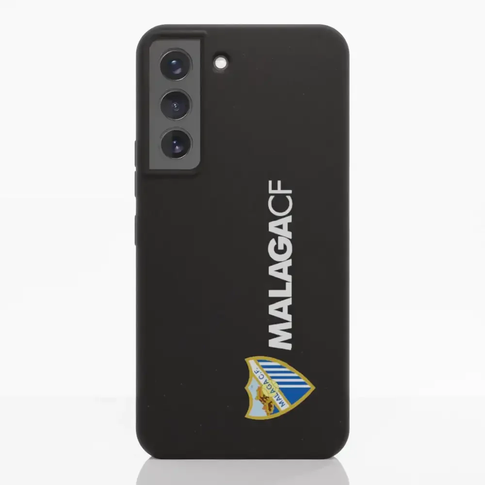 Malaga CF Official Compostable Phone Case Blue and Gold Crest - Image 34