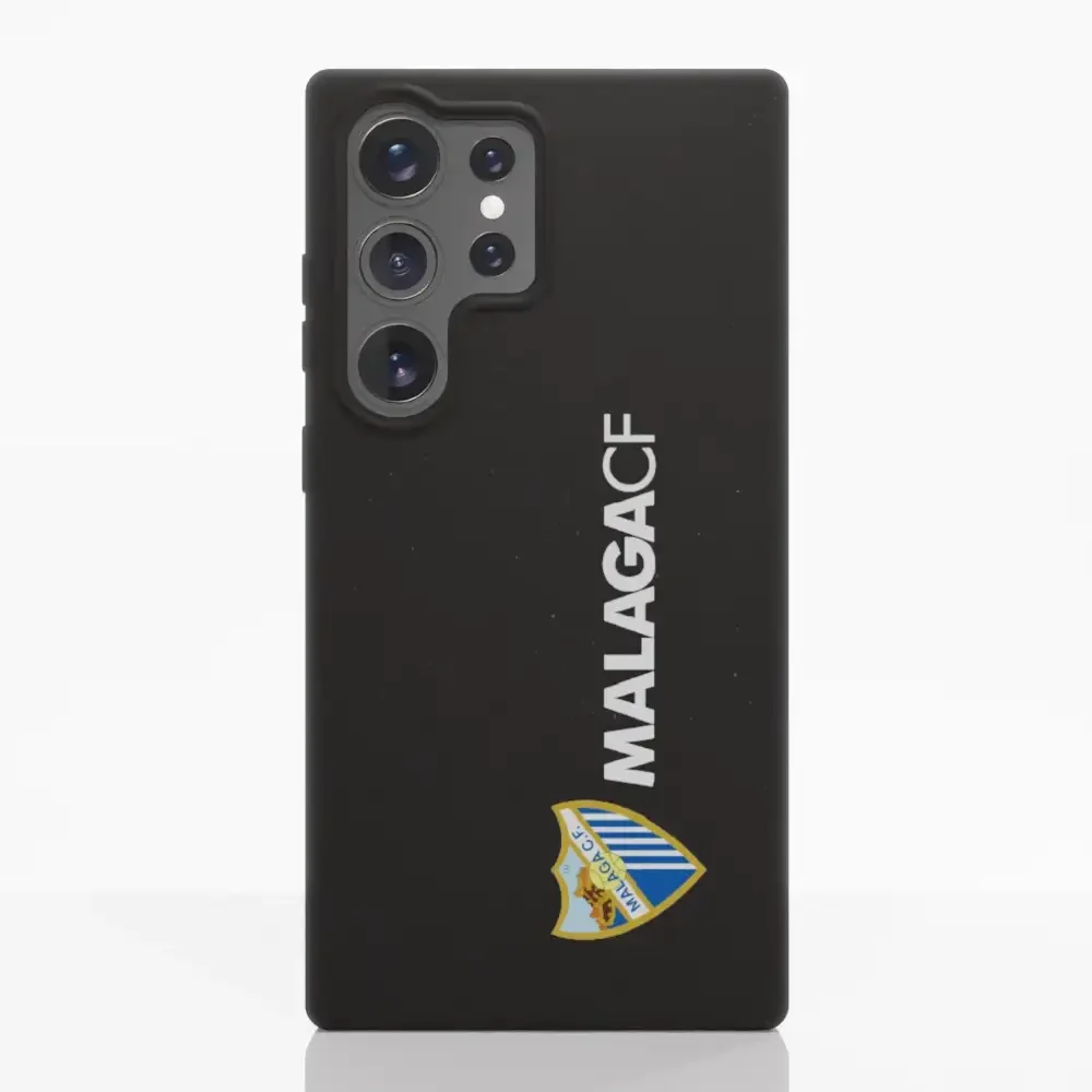 Malaga CF Official Compostable Phone Case Blue and Gold Crest - Image 41