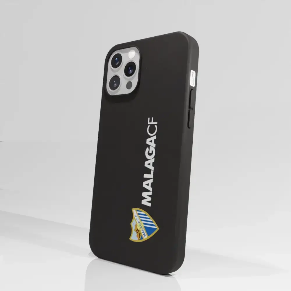 Malaga CF Official Compostable Phone Case Blue and Gold Crest - Image 49